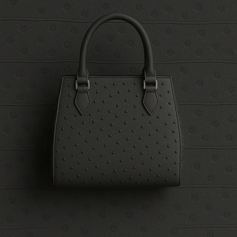 Dianna 25 - Black Autruche